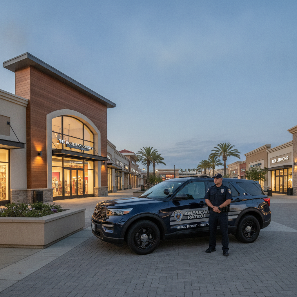 Retail Security Patrol in Brea, CA: What Shopping Centers Get Wrong