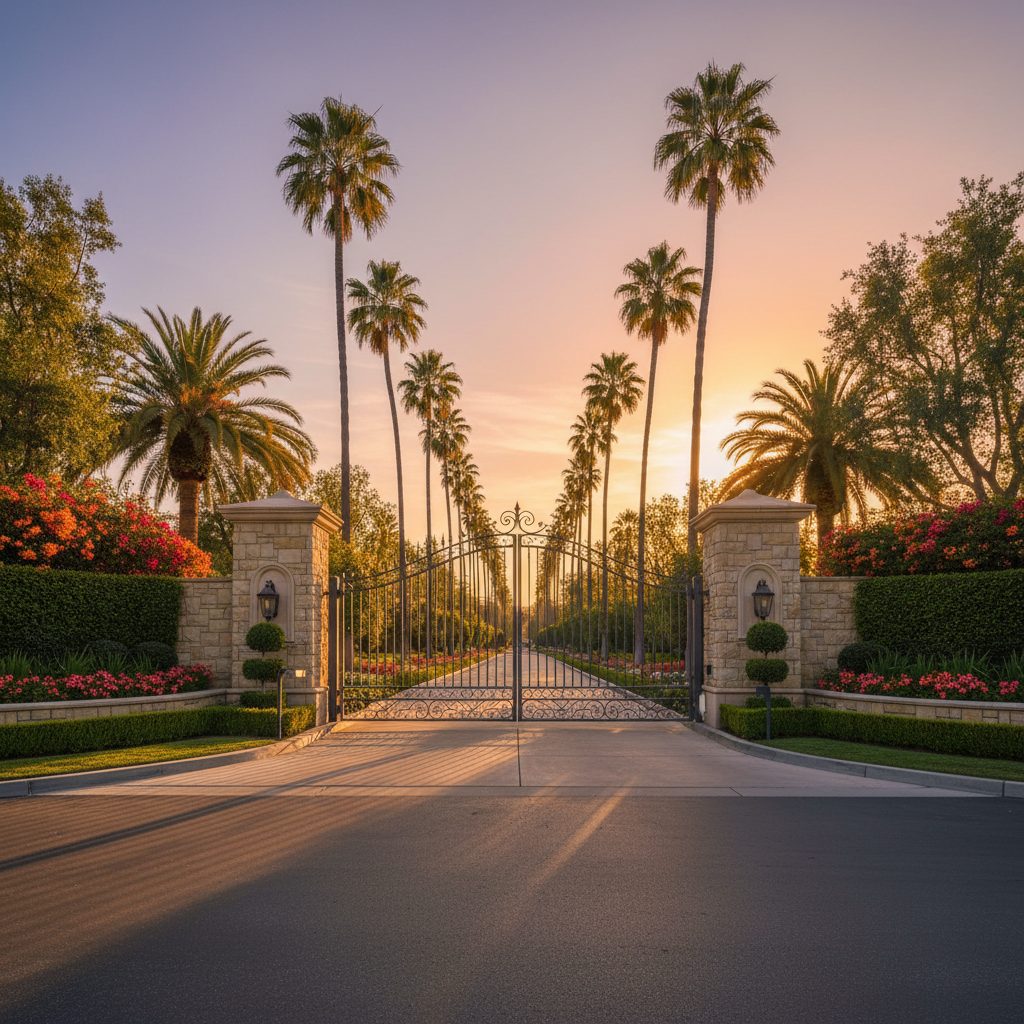 Americal Patrol security officer on patrol in Lomita, California