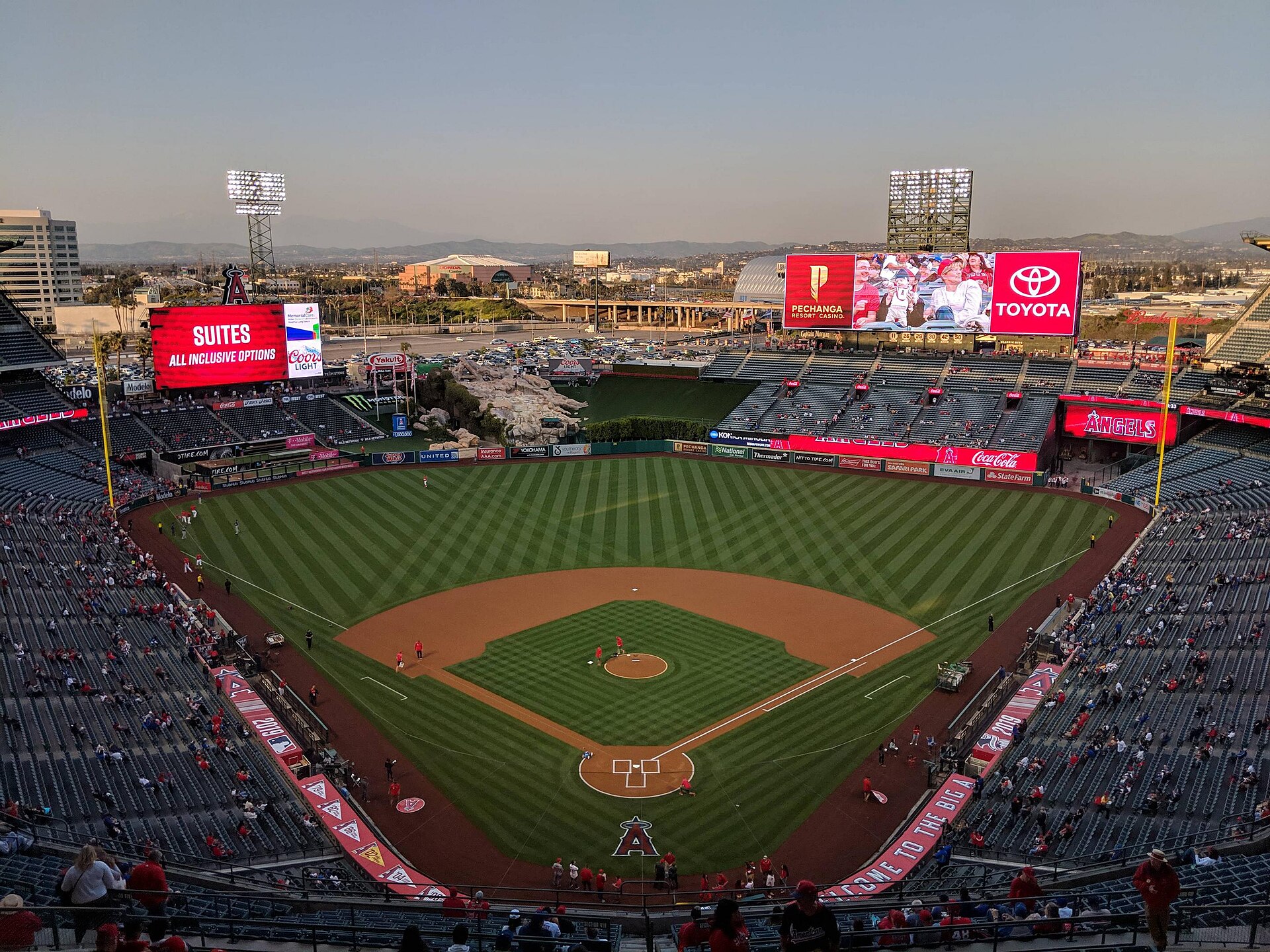 Angel Stadium in Anaheim, California