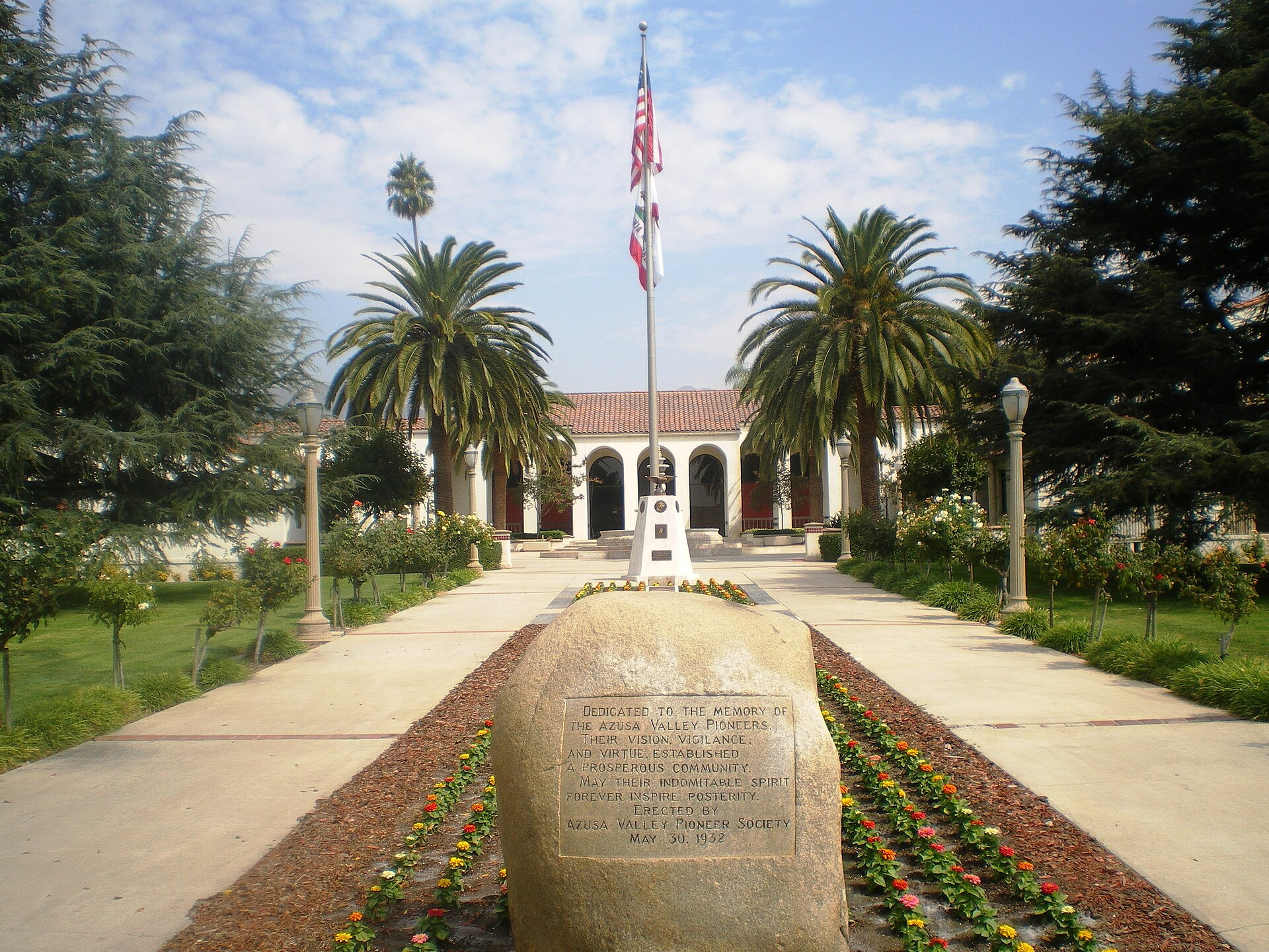 Americal Patrol security officer on patrol in Azusa, California