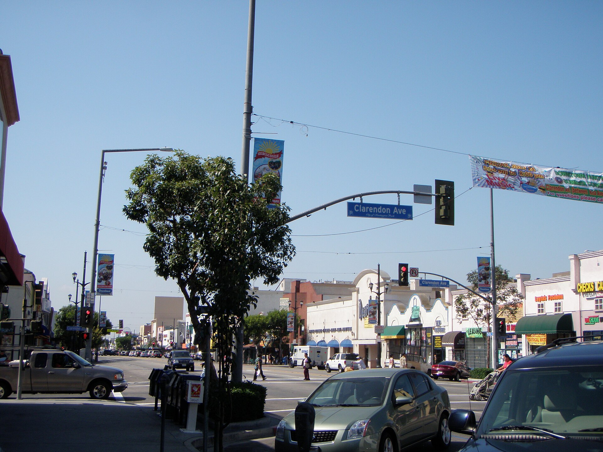 Americal Patrol security officer on patrol in Huntington Park, California