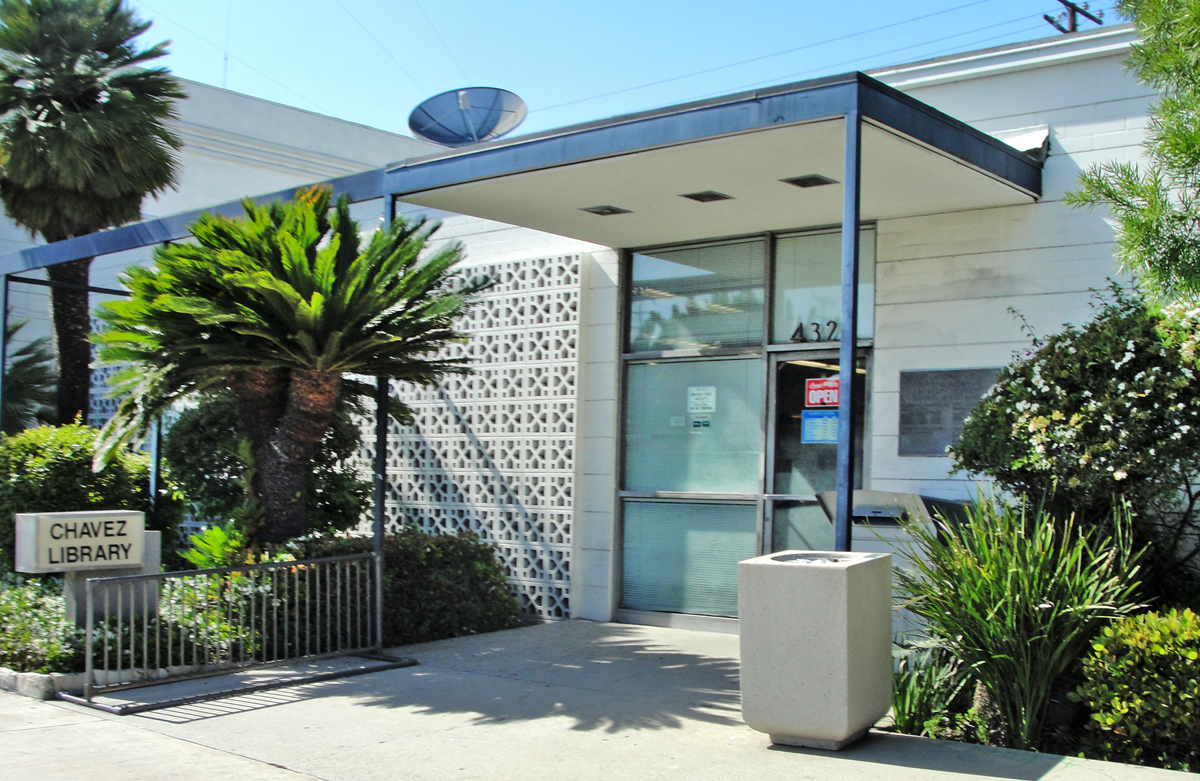 Cesar Chavez Public Library in Maywood, California