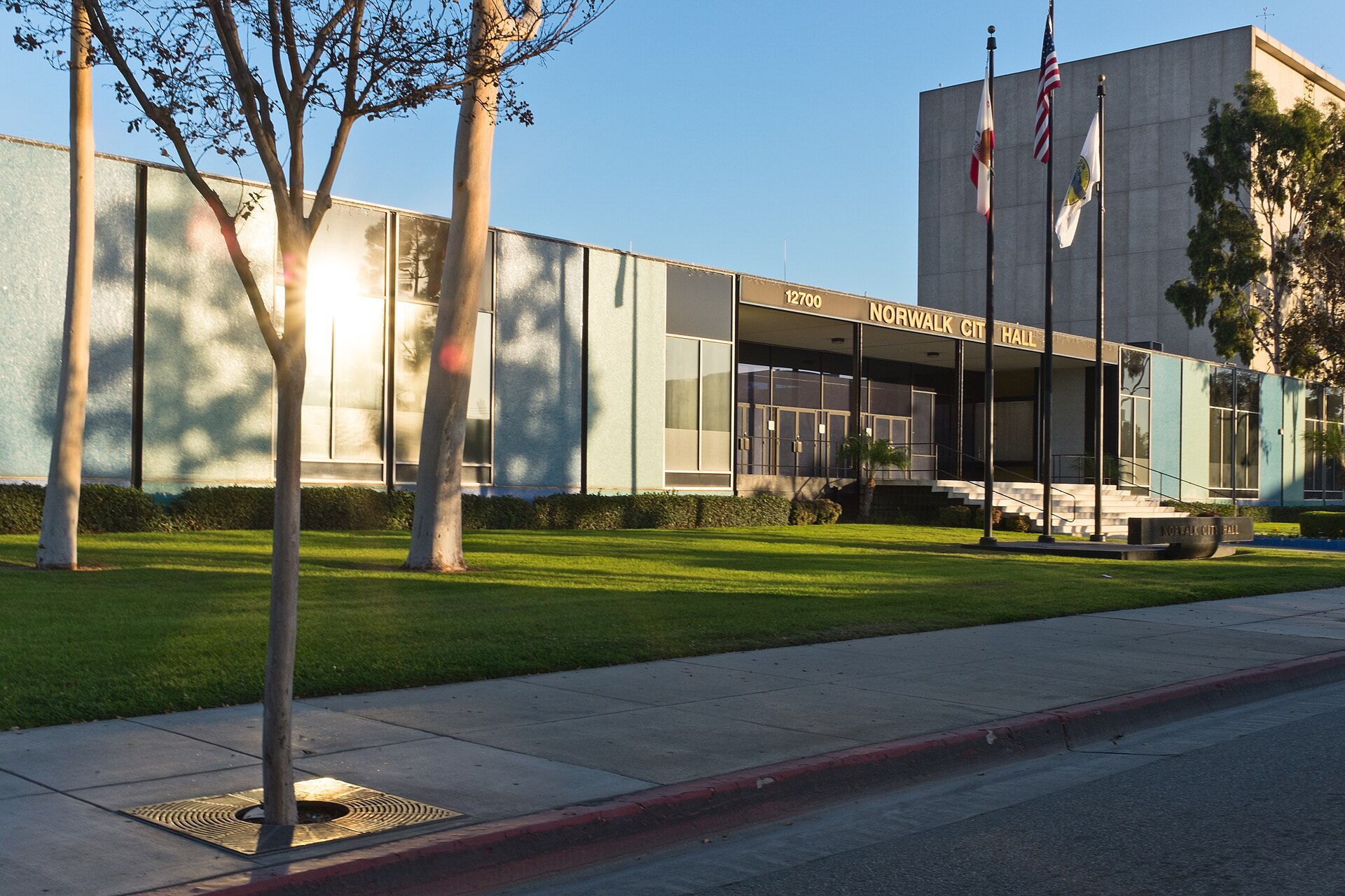 Americal Patrol security officer on patrol in Norwalk, California