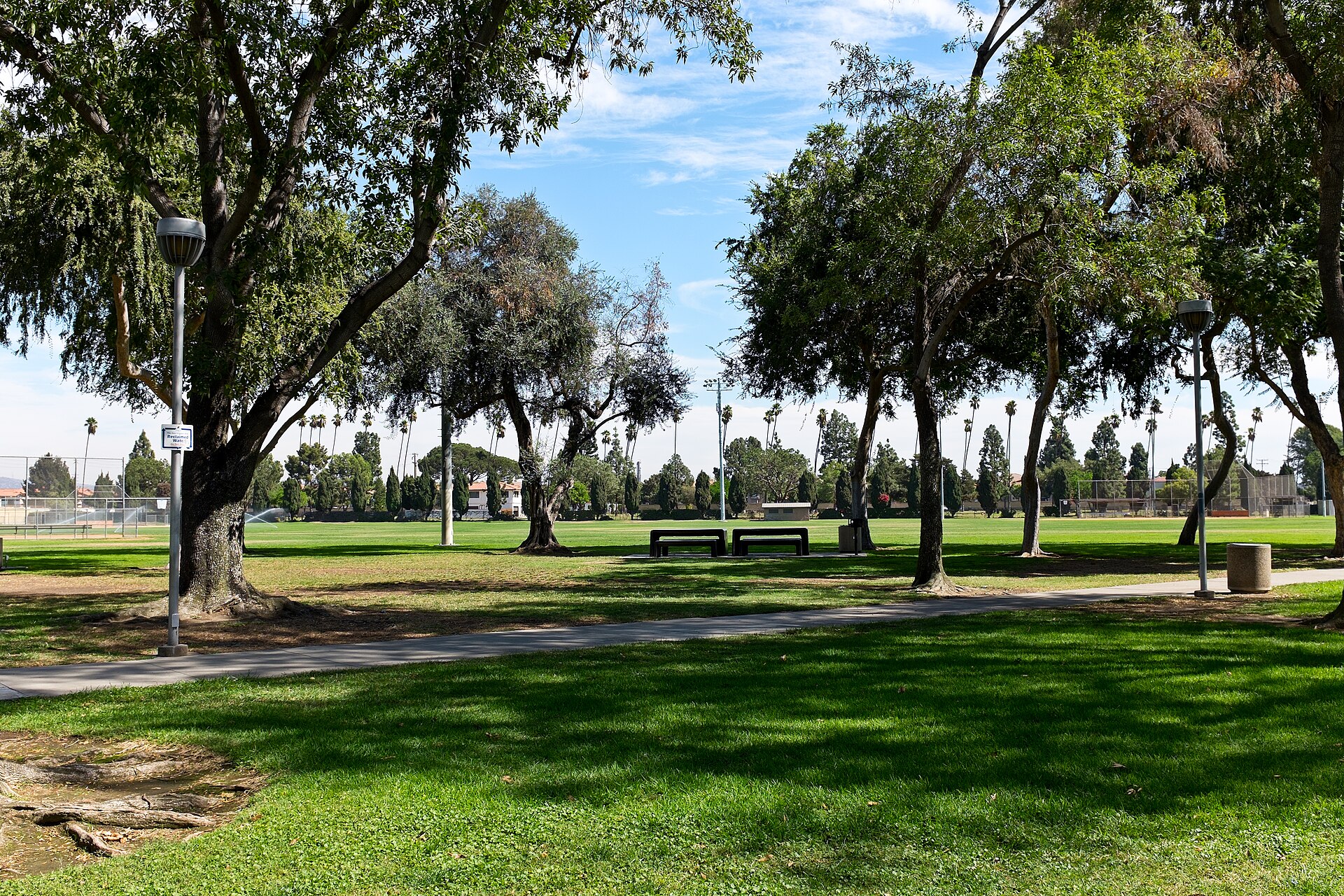 Little Lake Park in Santa Fe Springs, California