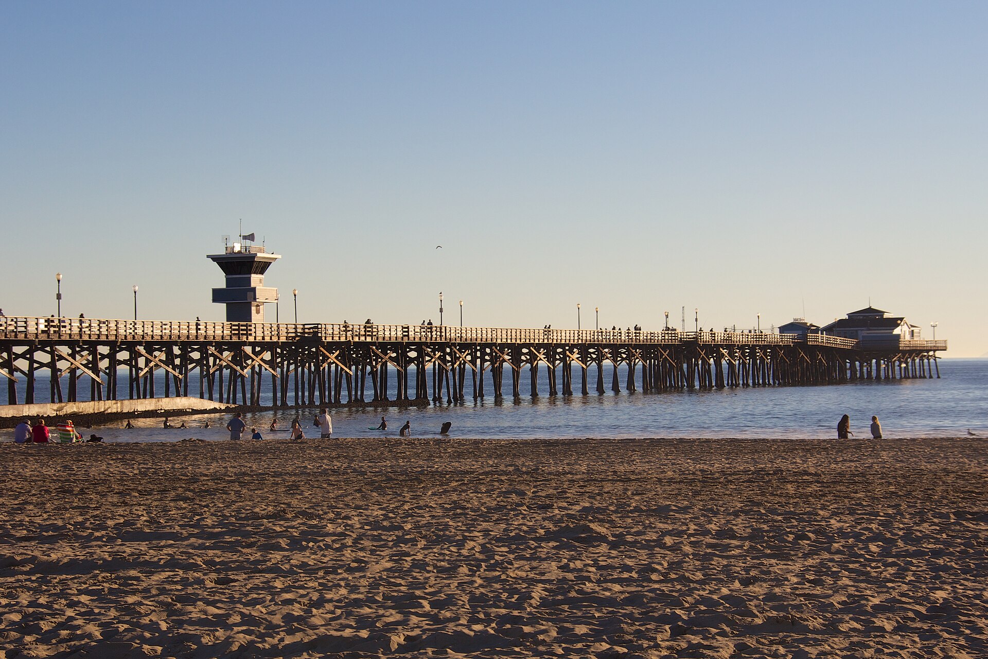 Americal Patrol security officer on patrol in Seal Beach, California